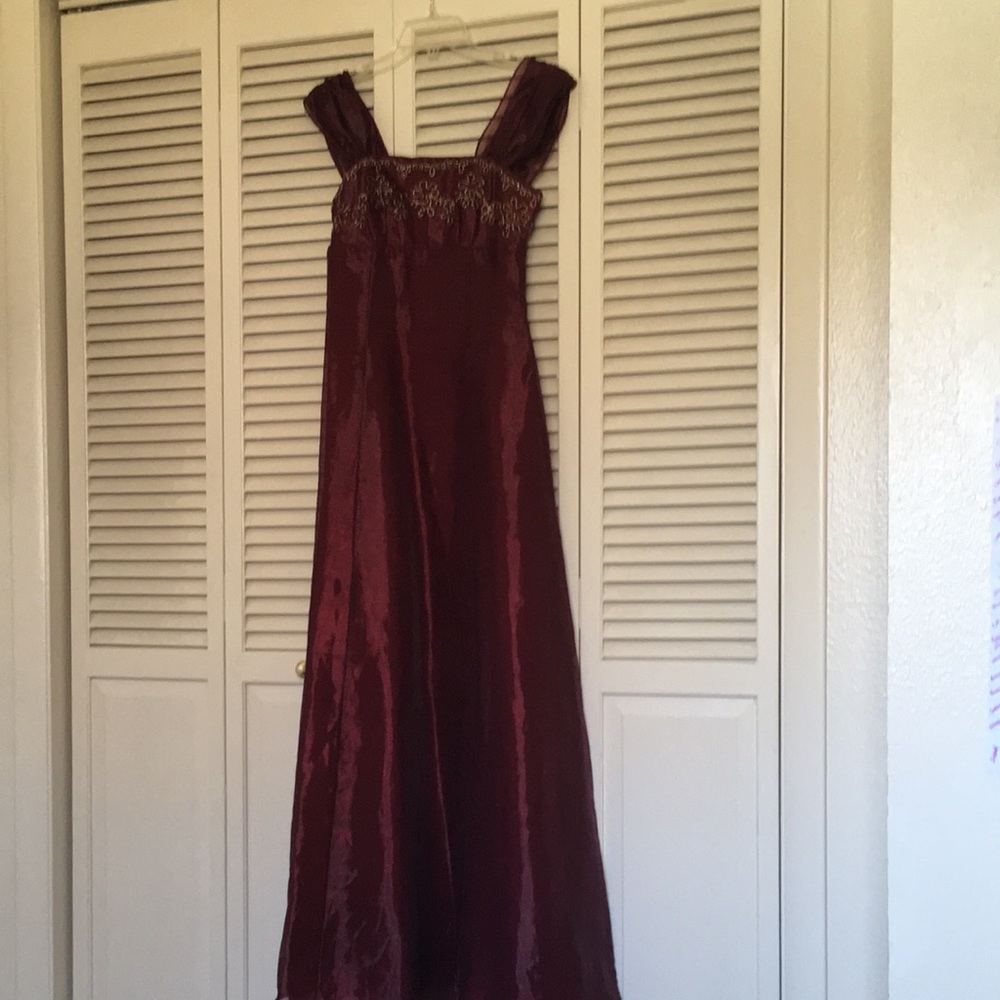 Maroon Prom/ Formal Dress